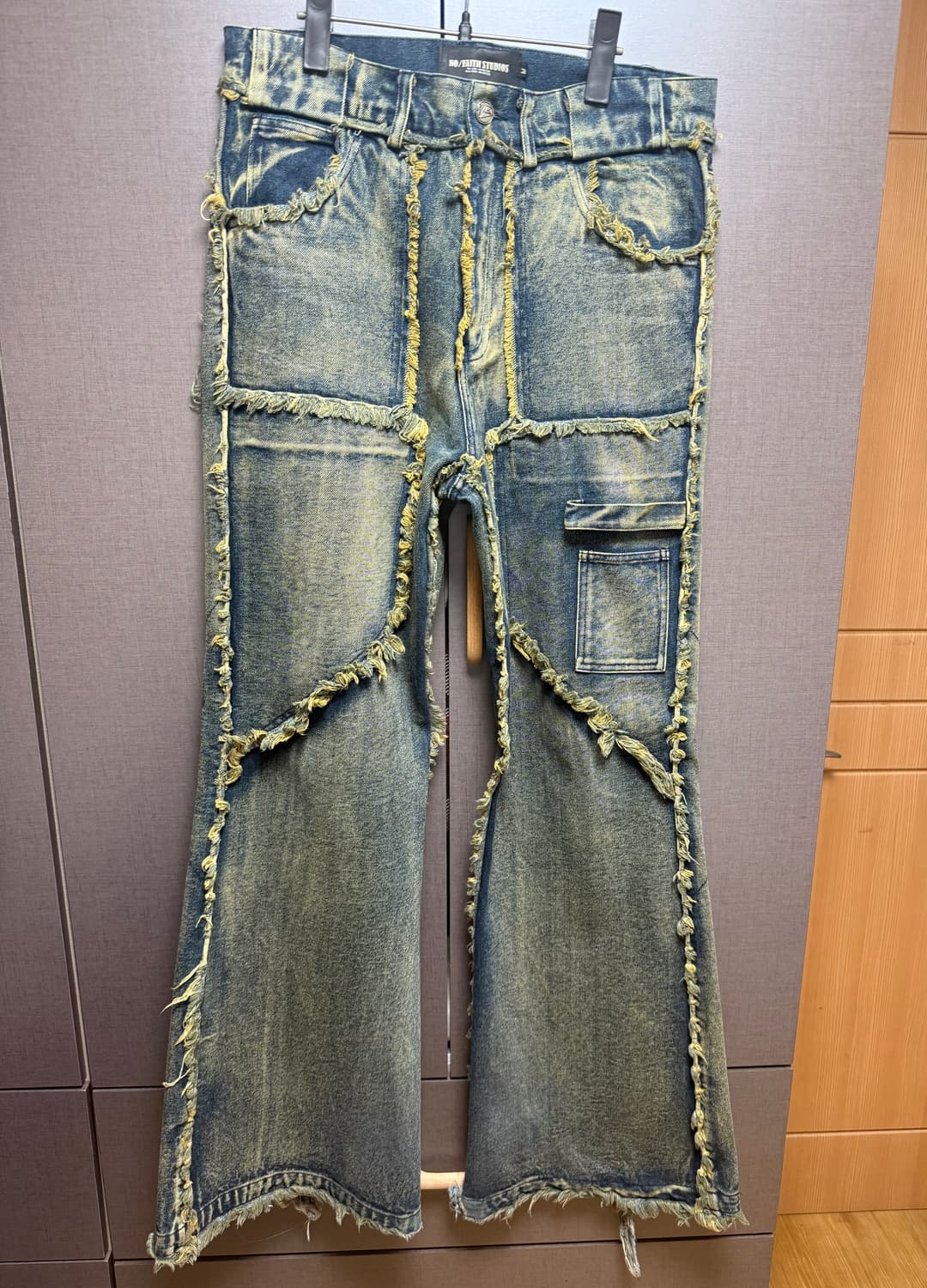 노페이스 스튜디오 플레어 데님 M 상품이미지1