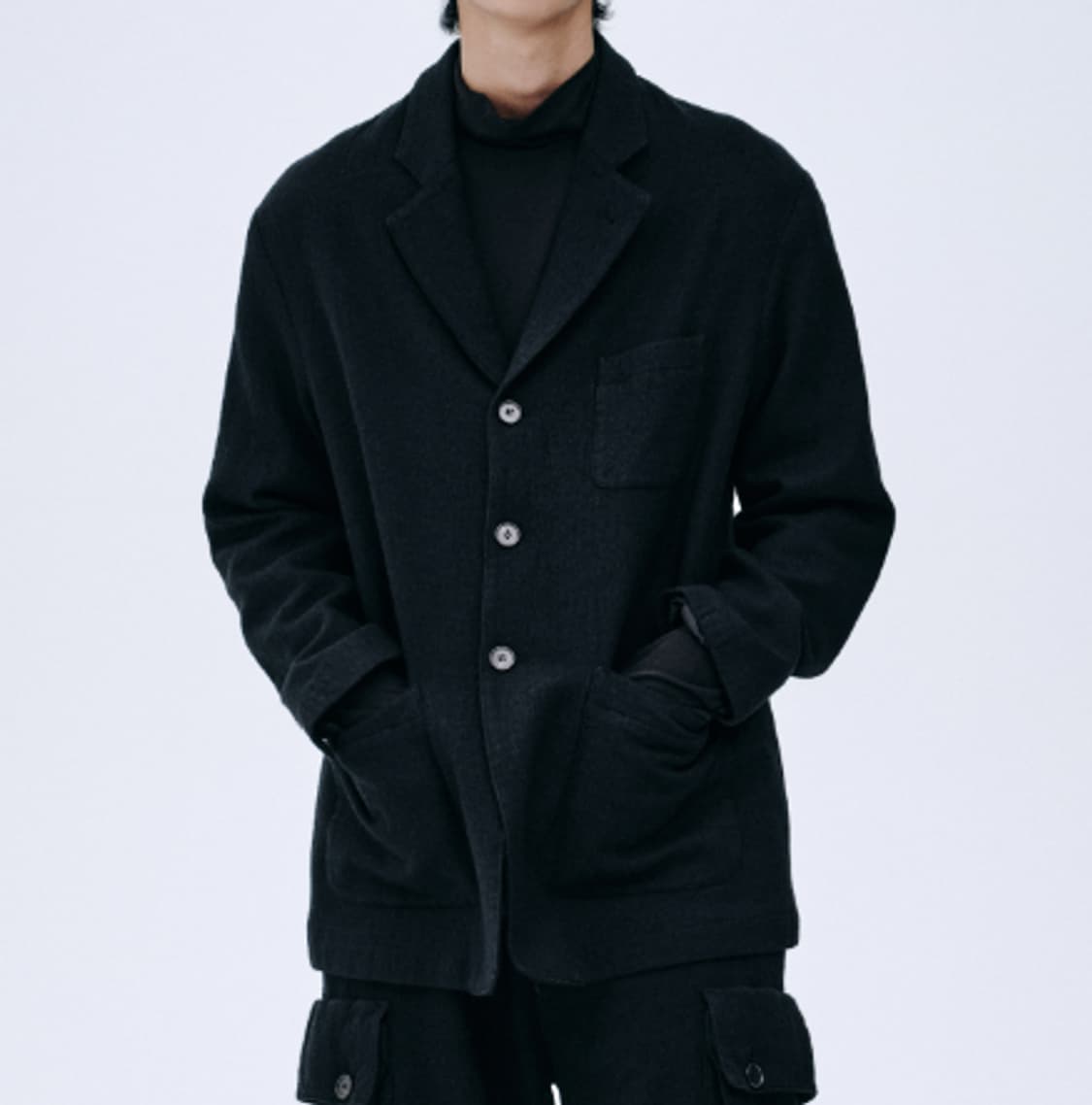 [L] 유스 울 코튼 스포츠 자켓 새상품 youth 상품이미지3