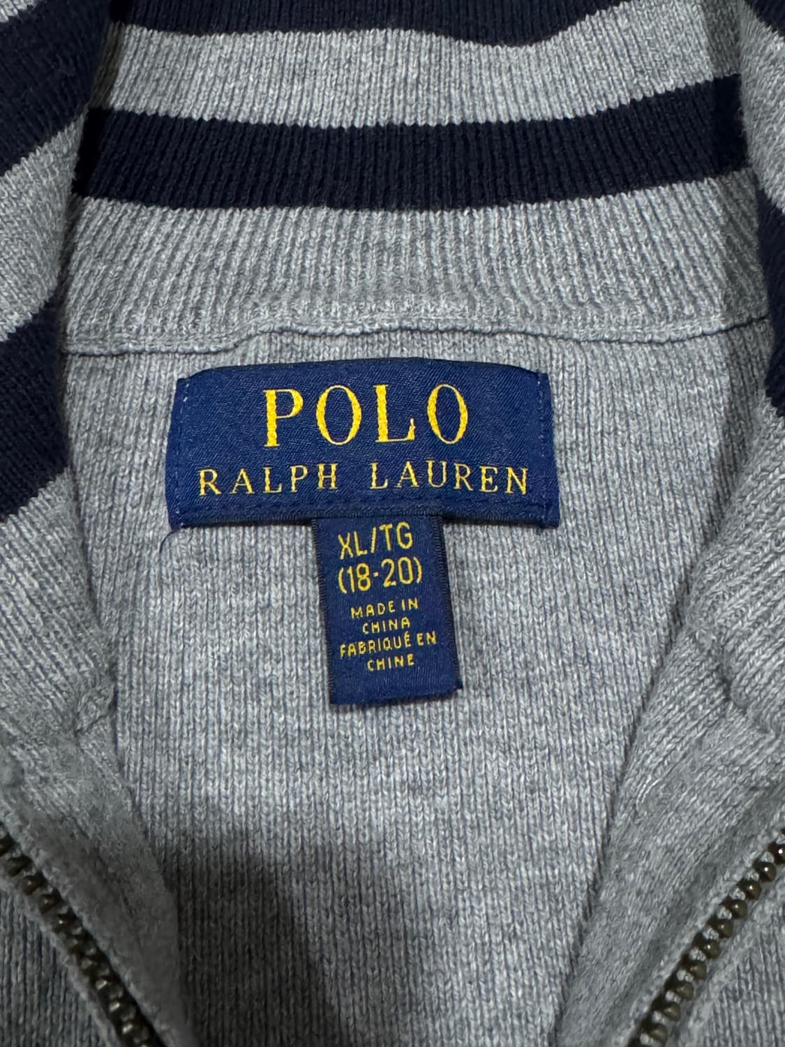 폴로 랄프로렌 신형 빅포니 니트집업  상품이미지4