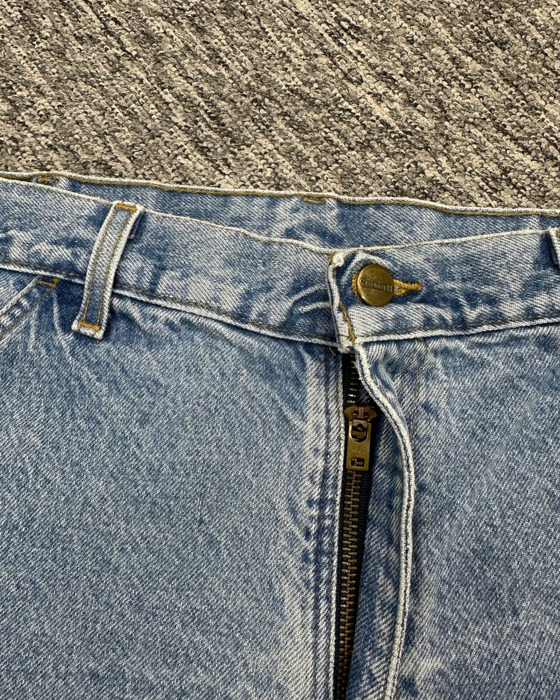 (허단42)칼하트 데님 반바지-M1991 상품이미지4