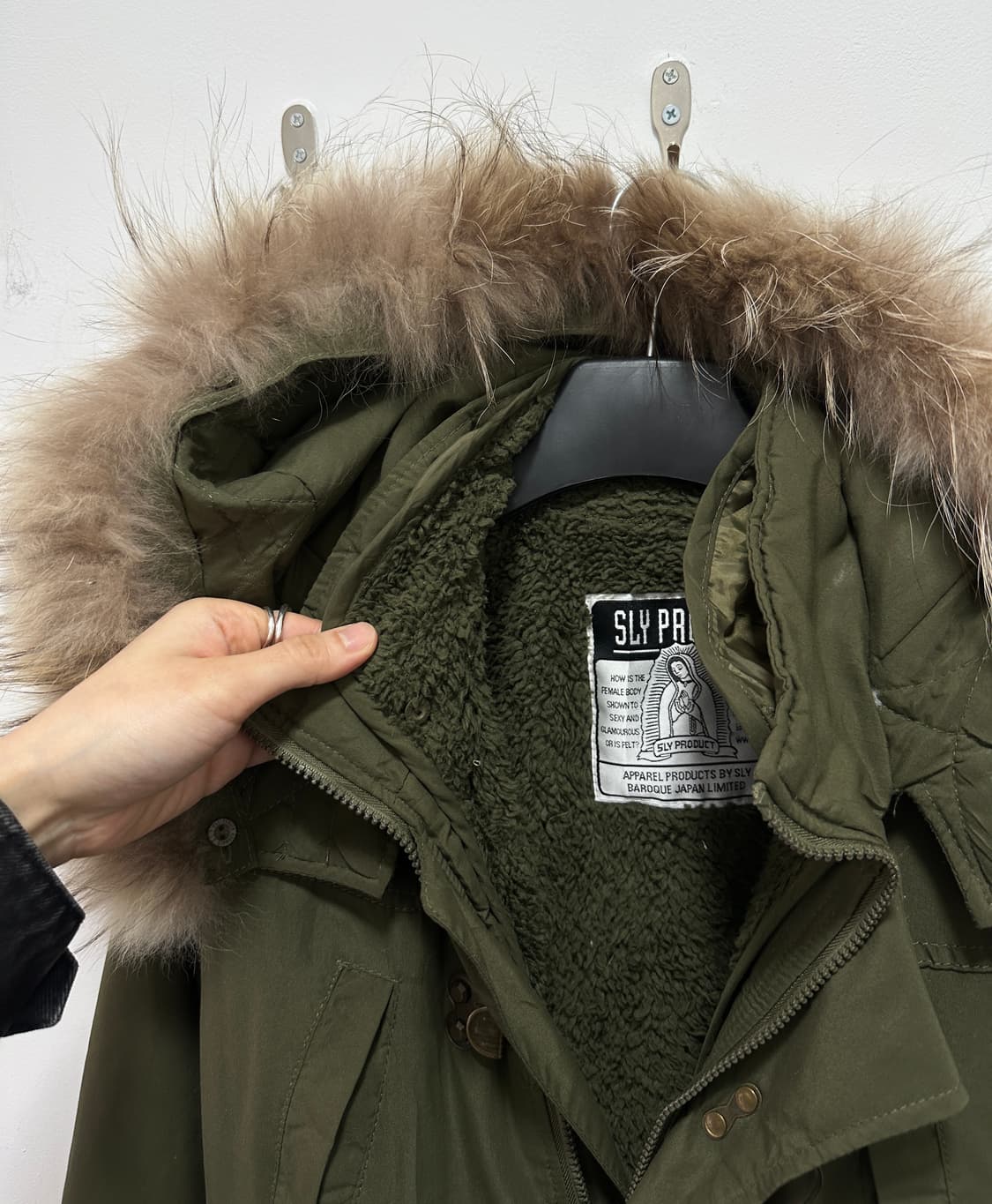 SLY 2way fur buckle jacket 상품이미지9