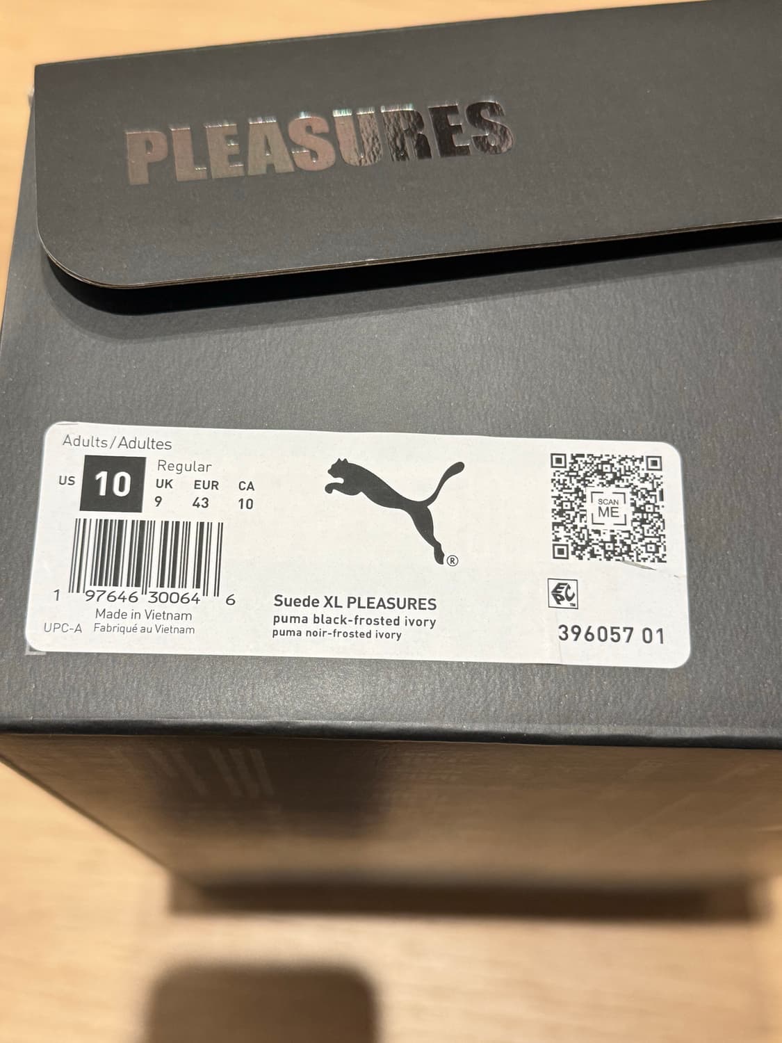 Puma Suede XL x Pleasures Puma Black 280 상품이미지2