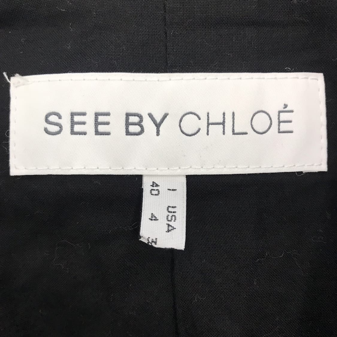 CHLOE 끌로에 블랙워치 더플코트 [여성66] 상품이미지4