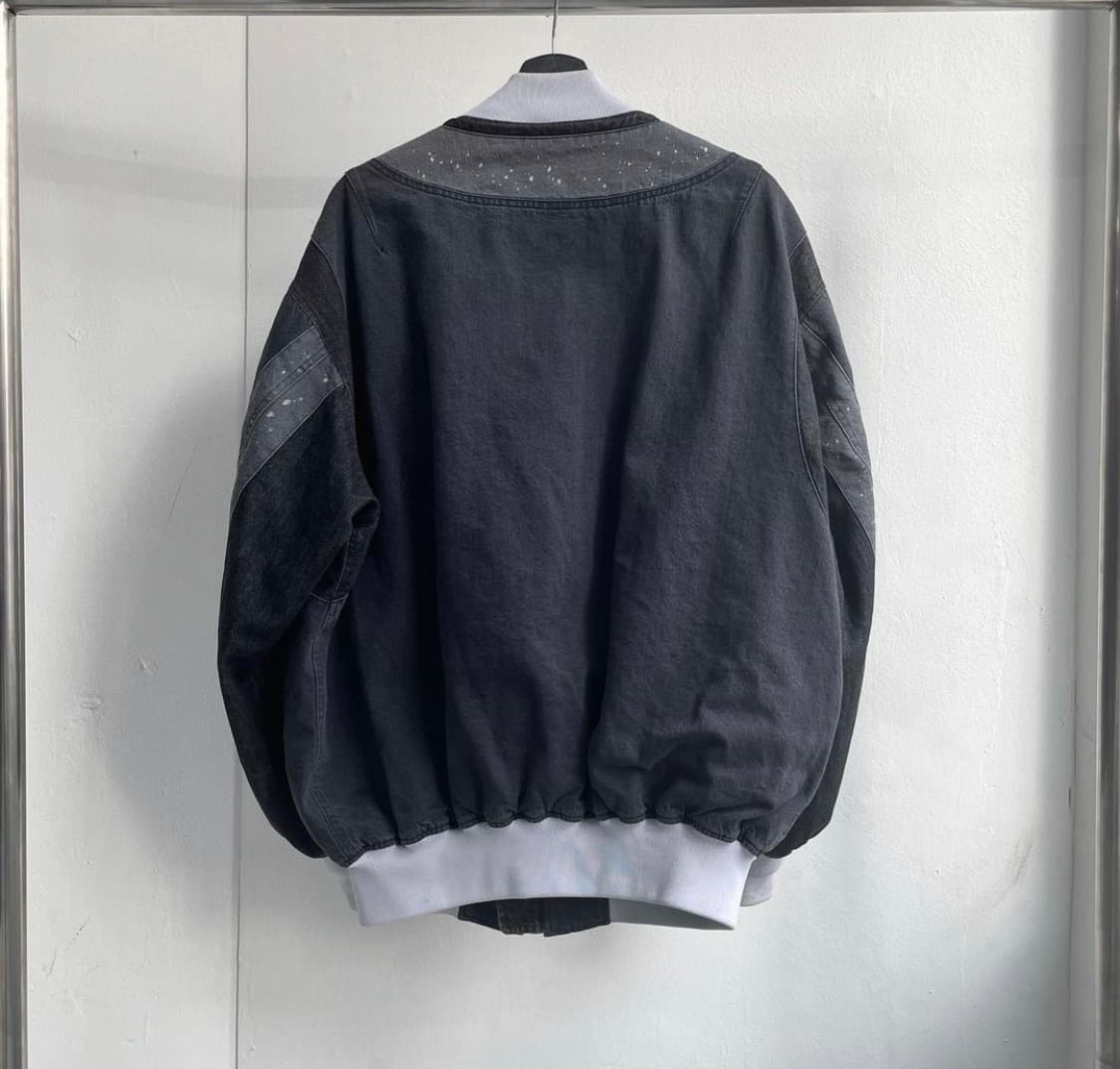 Facetasm Denim Switched 봄버 상품이미지2