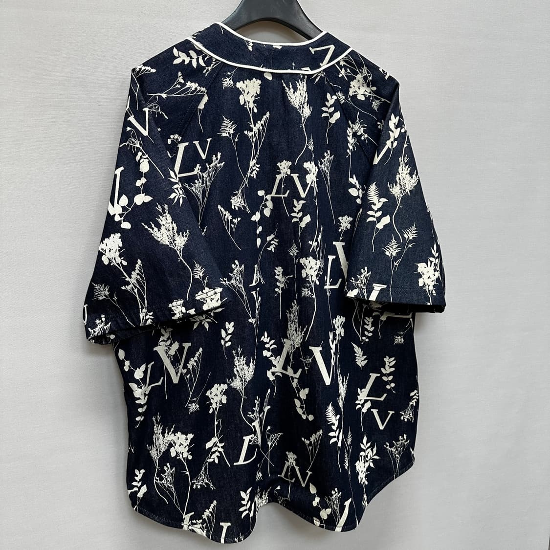 루이비통 LV 리프 데님 베이스볼 반팔셔츠 ( 110 ) 상품이미지6