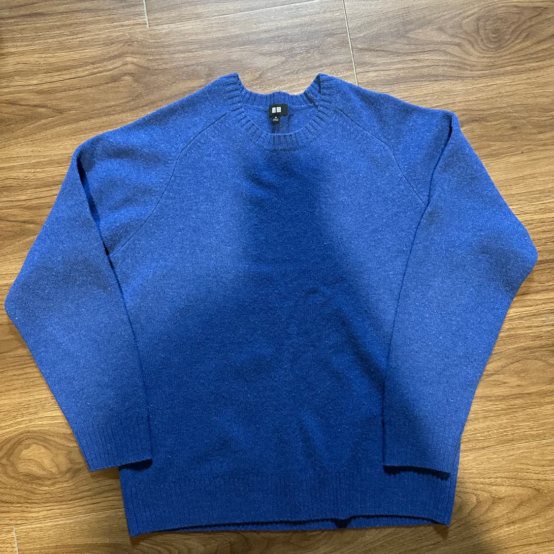 유니클로 니트 XL 블루 상품이미지1