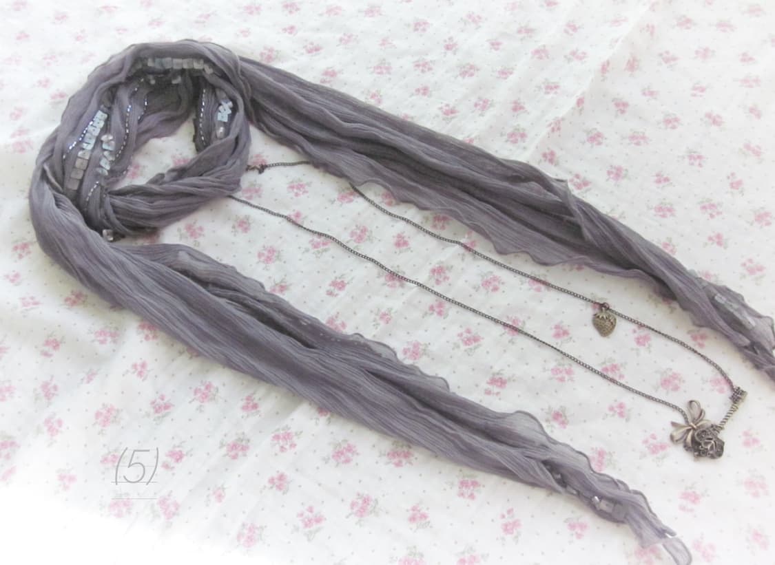 엑팜 빈티지 여름 스카프 상품이미지7