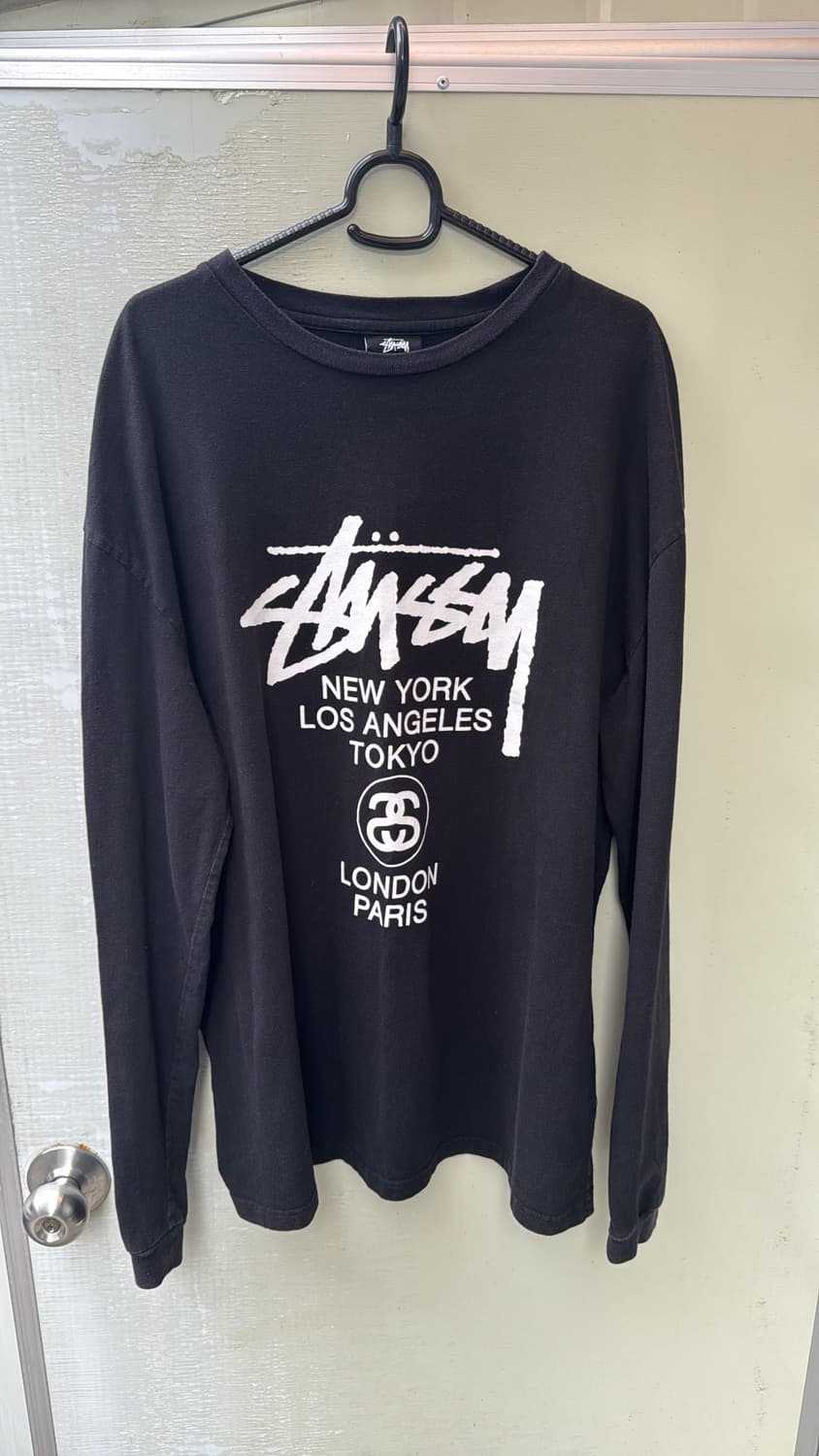 Stussy worldtour long sleeve 스투시 롱슬리브 상품이미지2