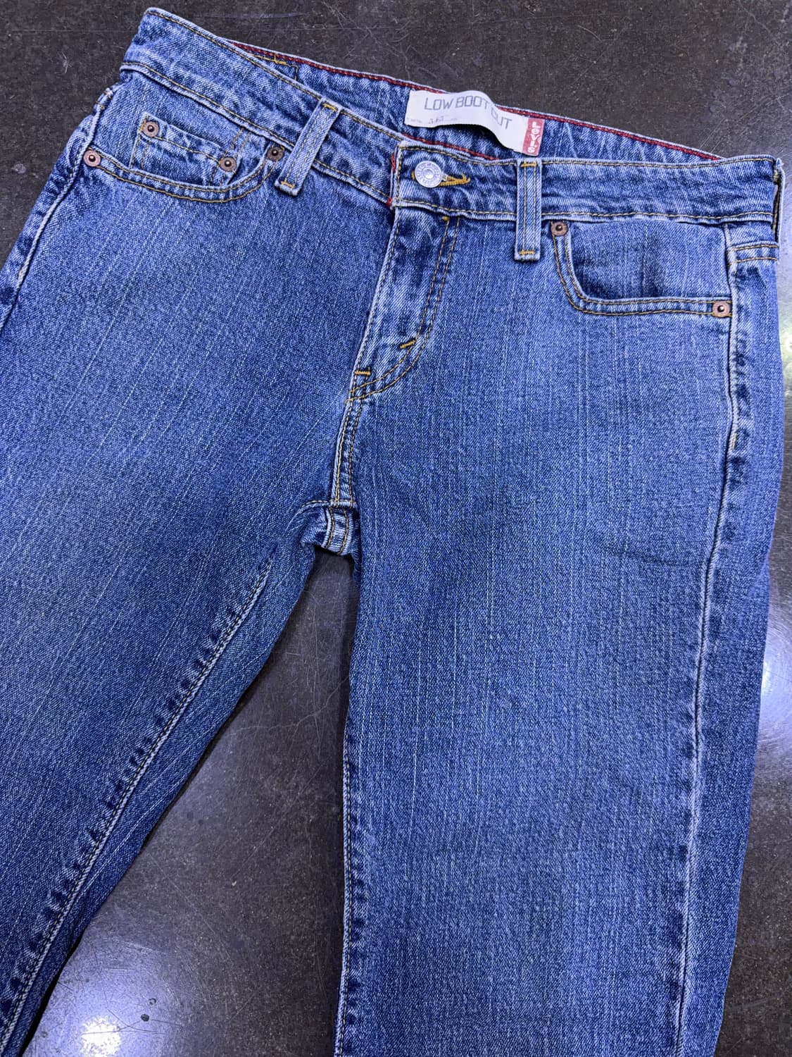 리바이스 545 00's 멕시코 로우 부츠컷 플레어 데님팬츠 6M 상품이미지3