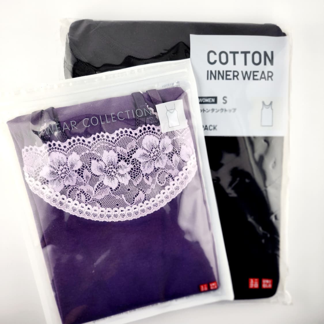 유니클로 캐미솔 2장 세트 [BFS6664_1064_03] 상품이미지2