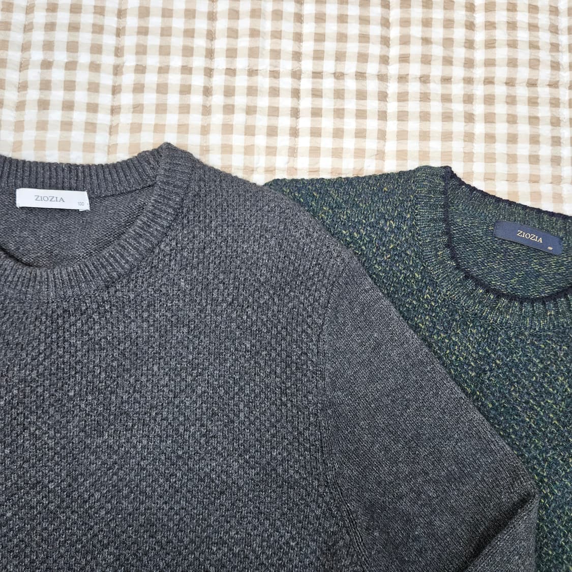 지오지아 긴소매 니트 남자100 (2벌가격) 상품이미지4