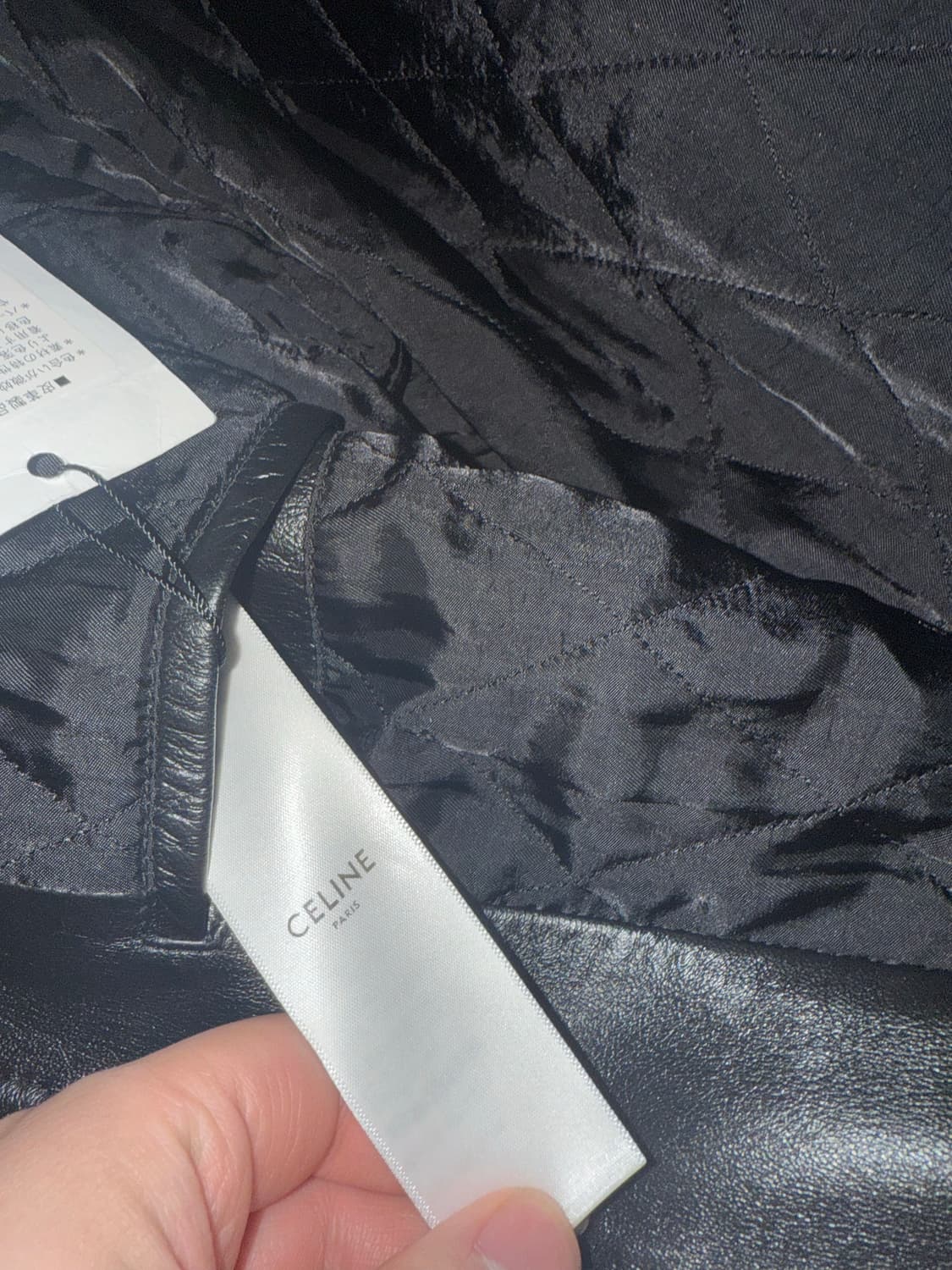 셀린느 22ss 레더 프린지 자켓 팔아요 상품이미지2