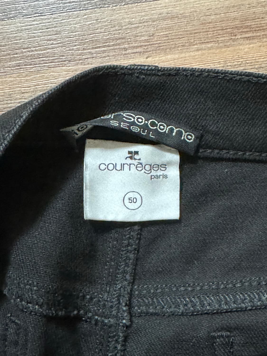 courreges 꾸레쥬 플레어 팬츠 50 상품이미지3