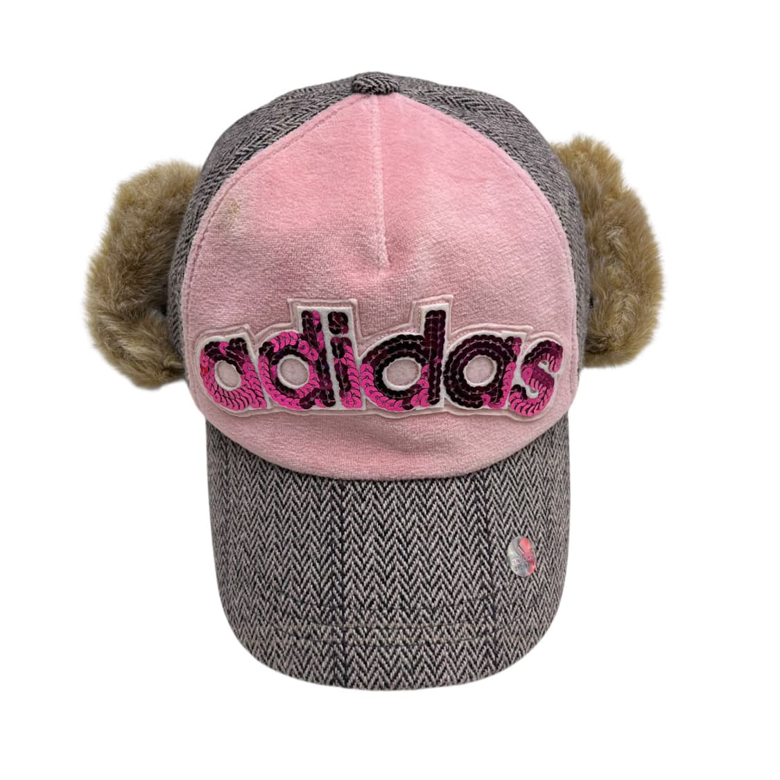 아디다스 y2k 딸기핑크 군밤모자 상품이미지7