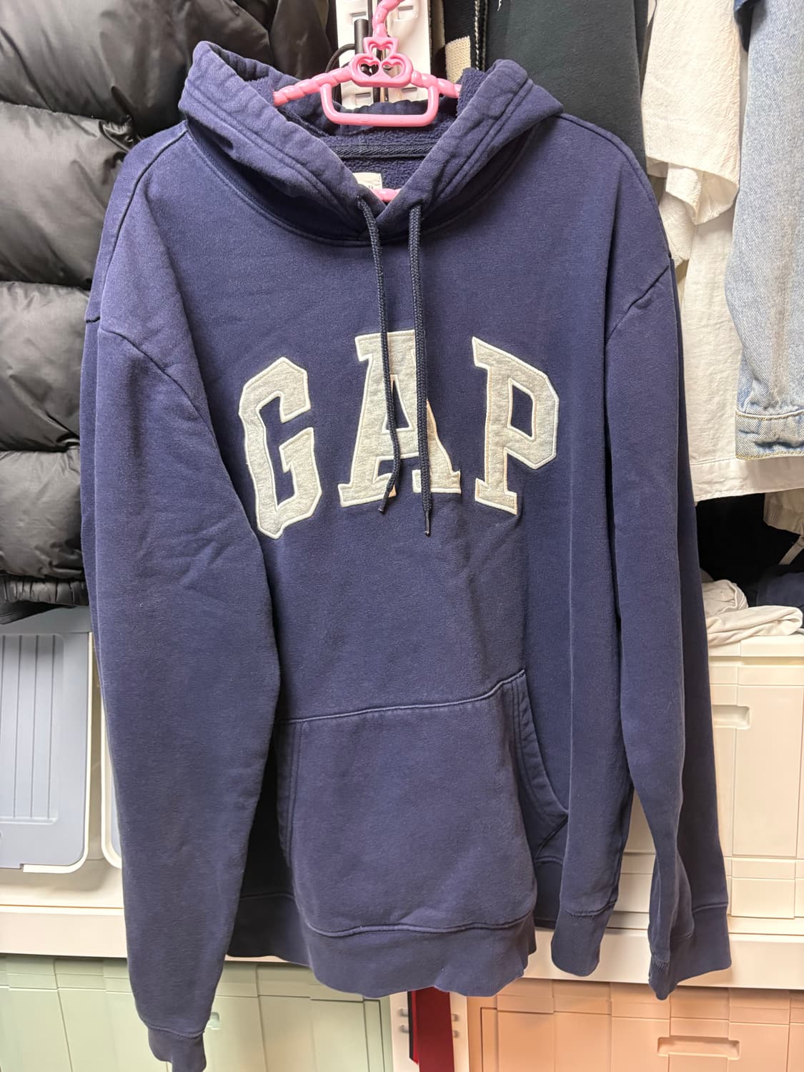 GAP 후드티 네이비 상품이미지2