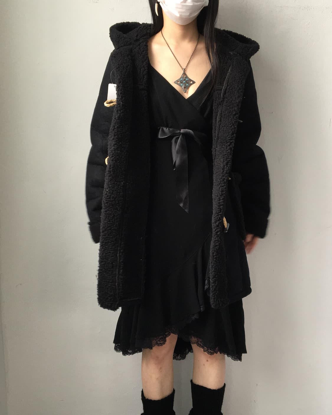  Duffle button hood coat 상품이미지7