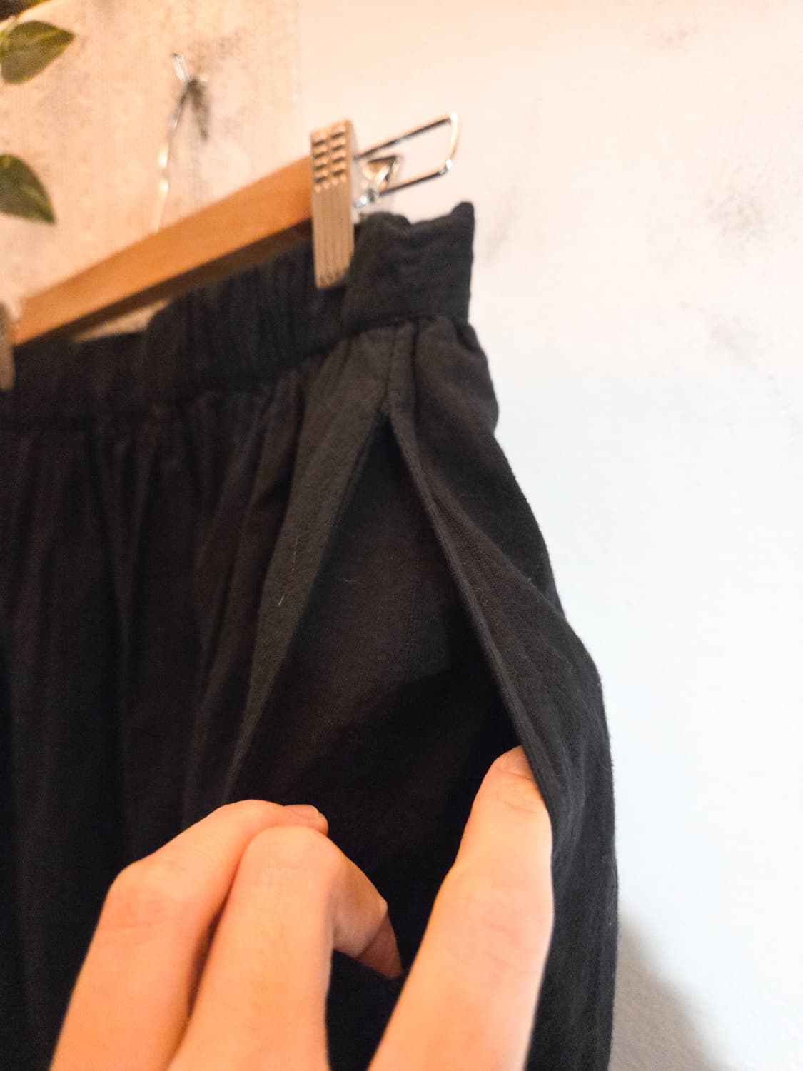 트임 포인트 롱스커트 상품이미지5