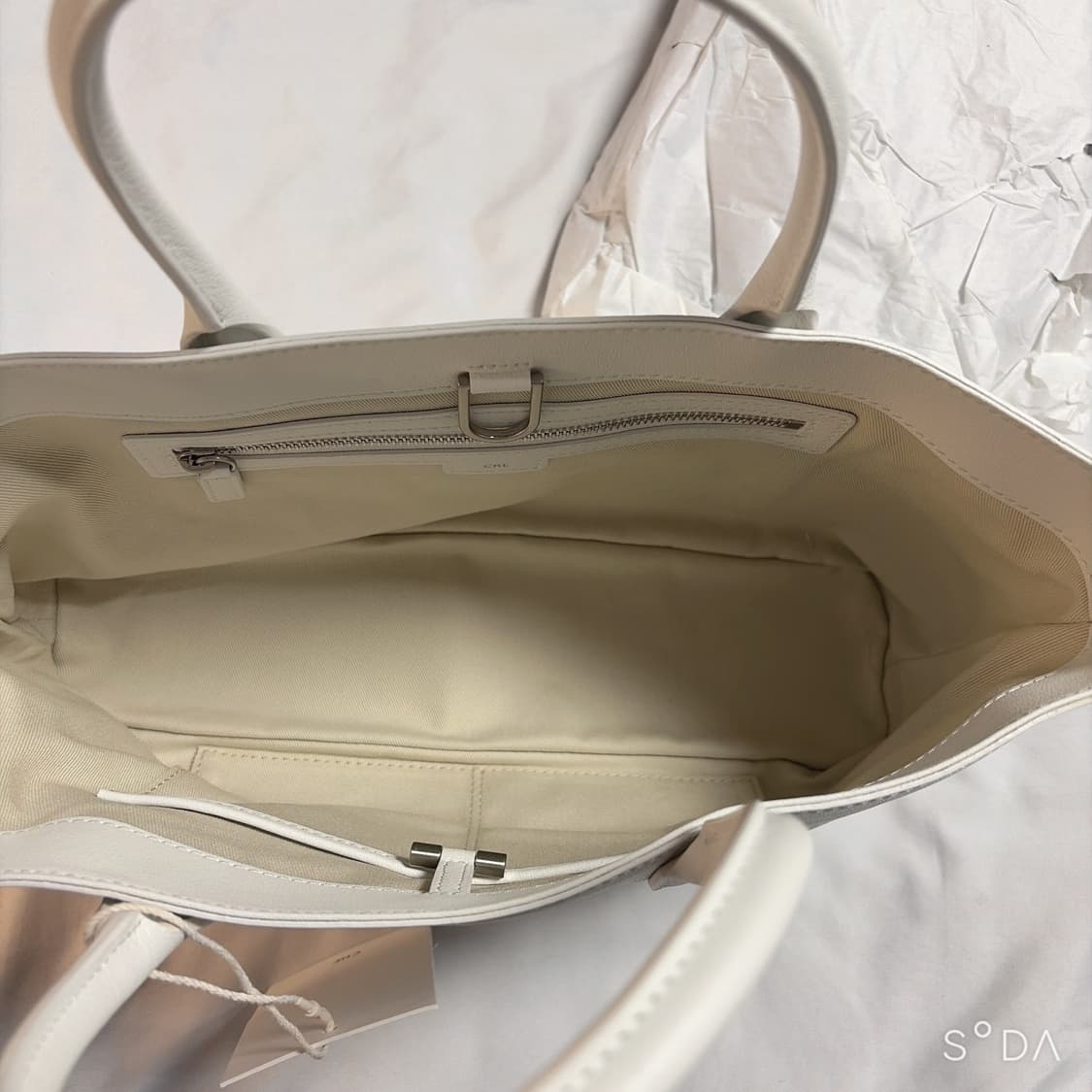 che molt tote bag 체 몰트 토트백 아이보리 상품이미지7