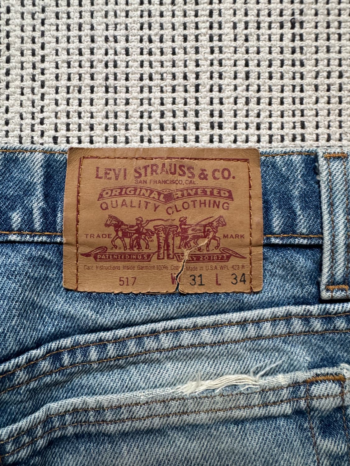 90s USA 리바이스 517 디스진 상품이미지8