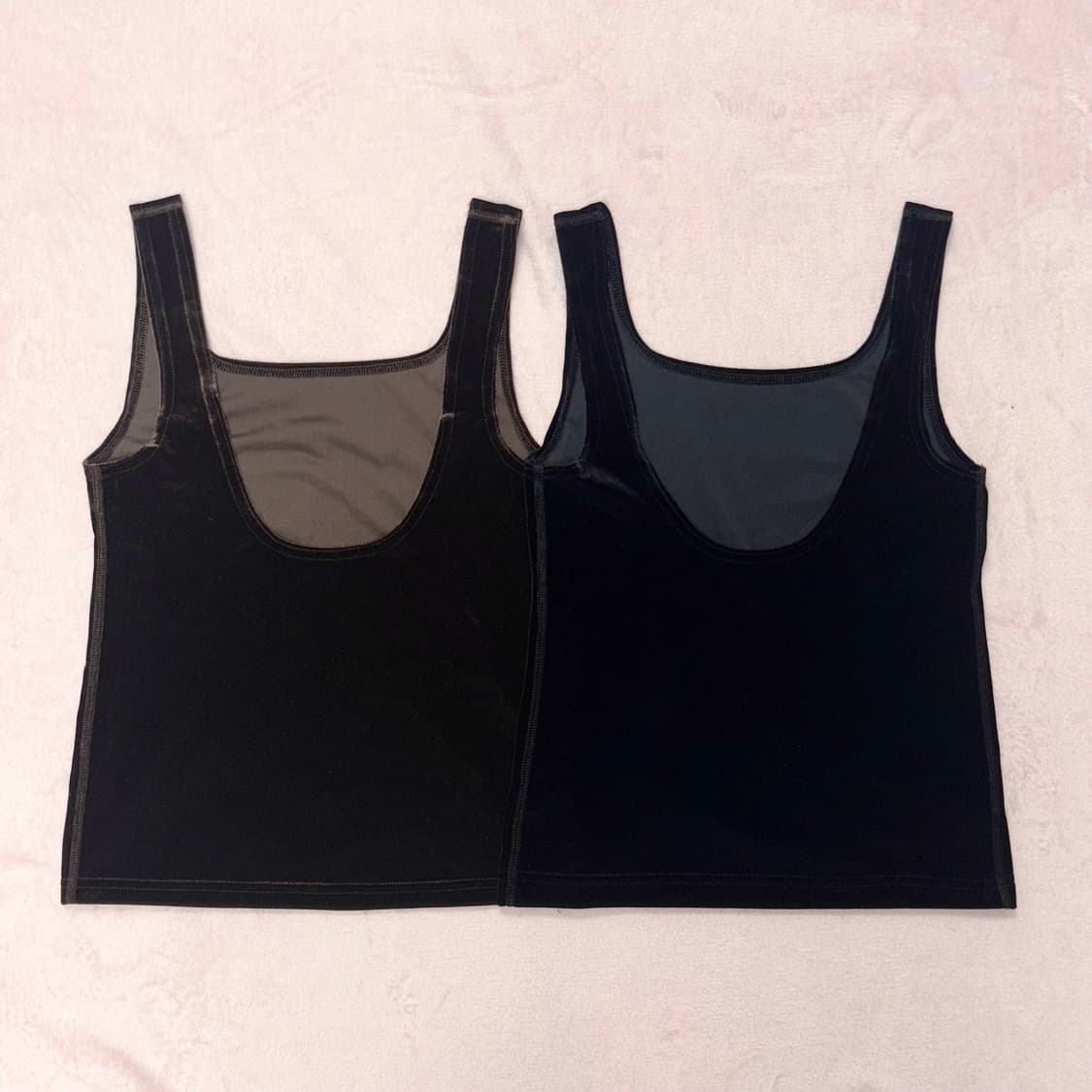 벨벳 슬리브리스 (브라운/블랙) 상품이미지5