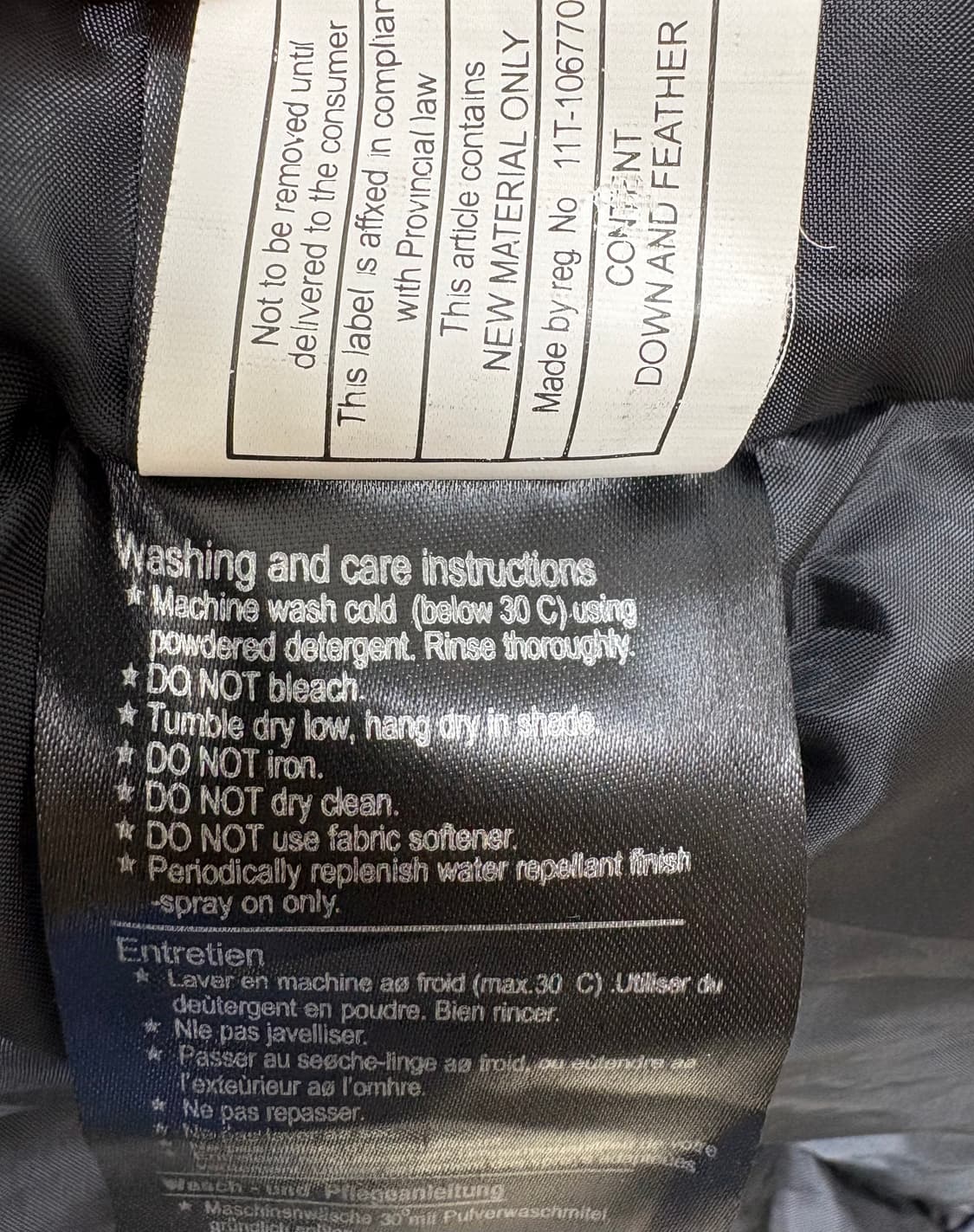 노스페이스 900 눕시 패딩 상품이미지9