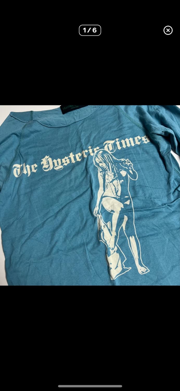 히스테릭글래머 롱슬리브 티셔츠 상품이미지1