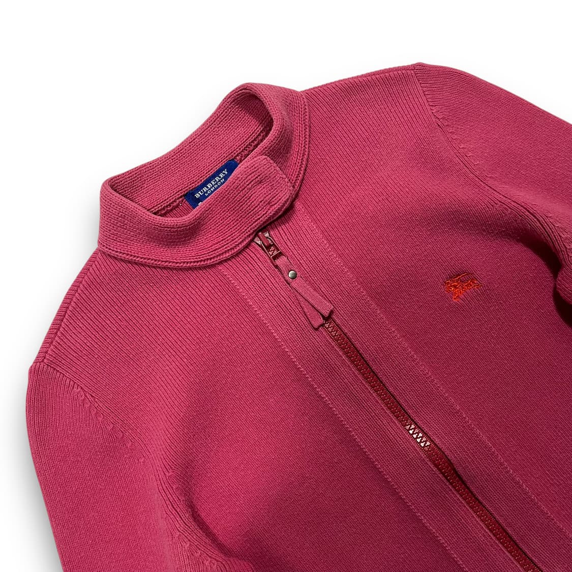 버버리 블루 라벨 y2k 딥 핑크 슬림 라이더 자켓 상품이미지3