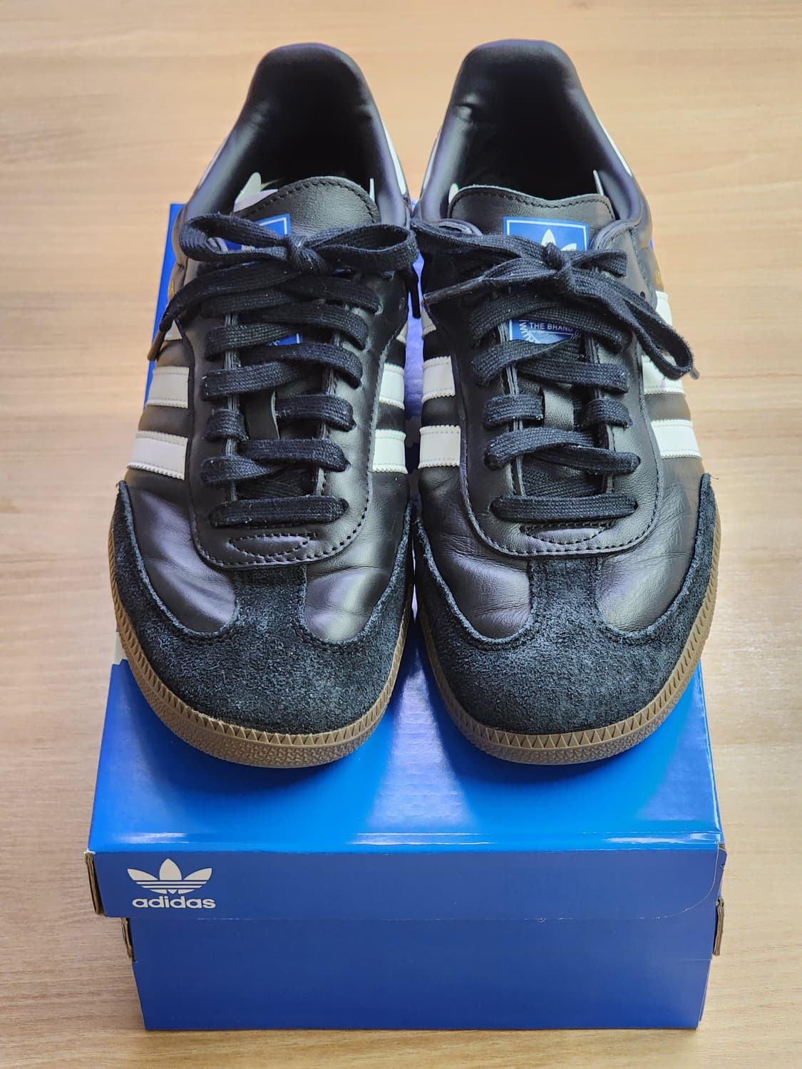 아디다스 삼바 OG 블랙 화이트 275 상품이미지2