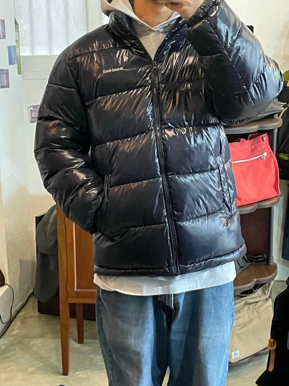 몽벨 유광 패딩 2XL (110) 상품이미지4