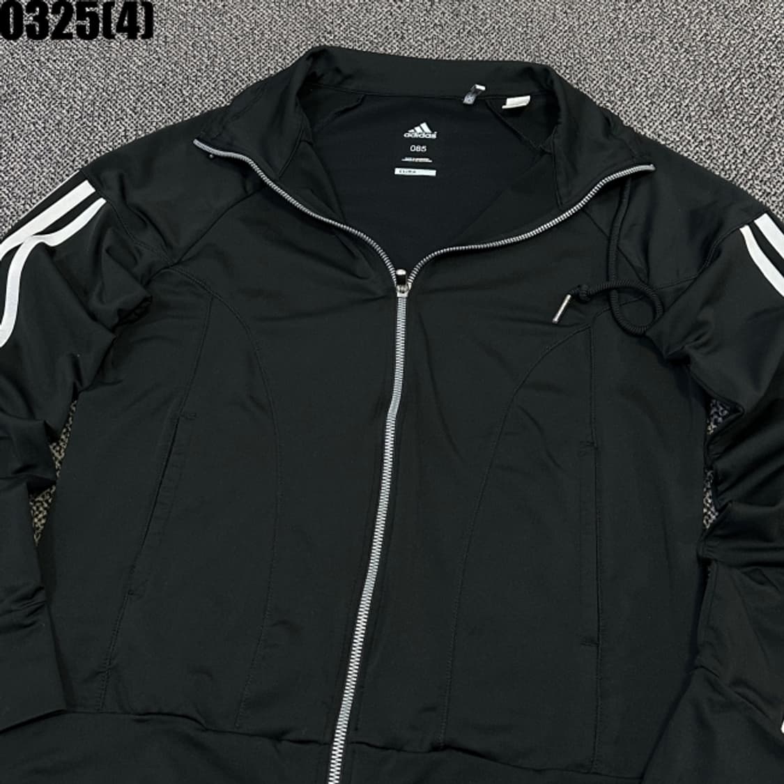 85 아디다스 삼선 트랙 자켓 블랙 0325(4) 상품이미지2