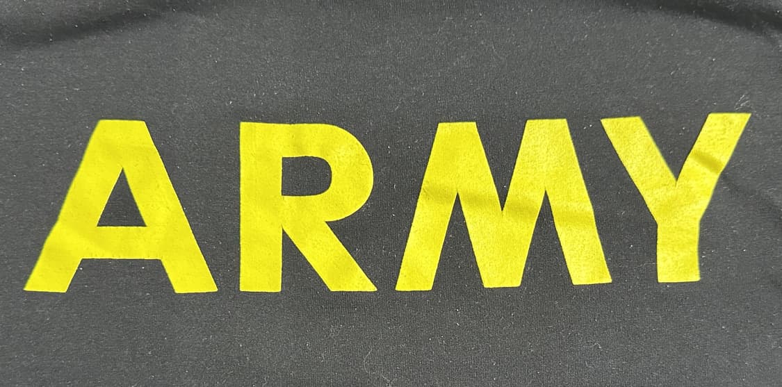 미육군 APFU 체육복 트레이닝복 반팔 티셔츠 (M) (10) 상품이미지5