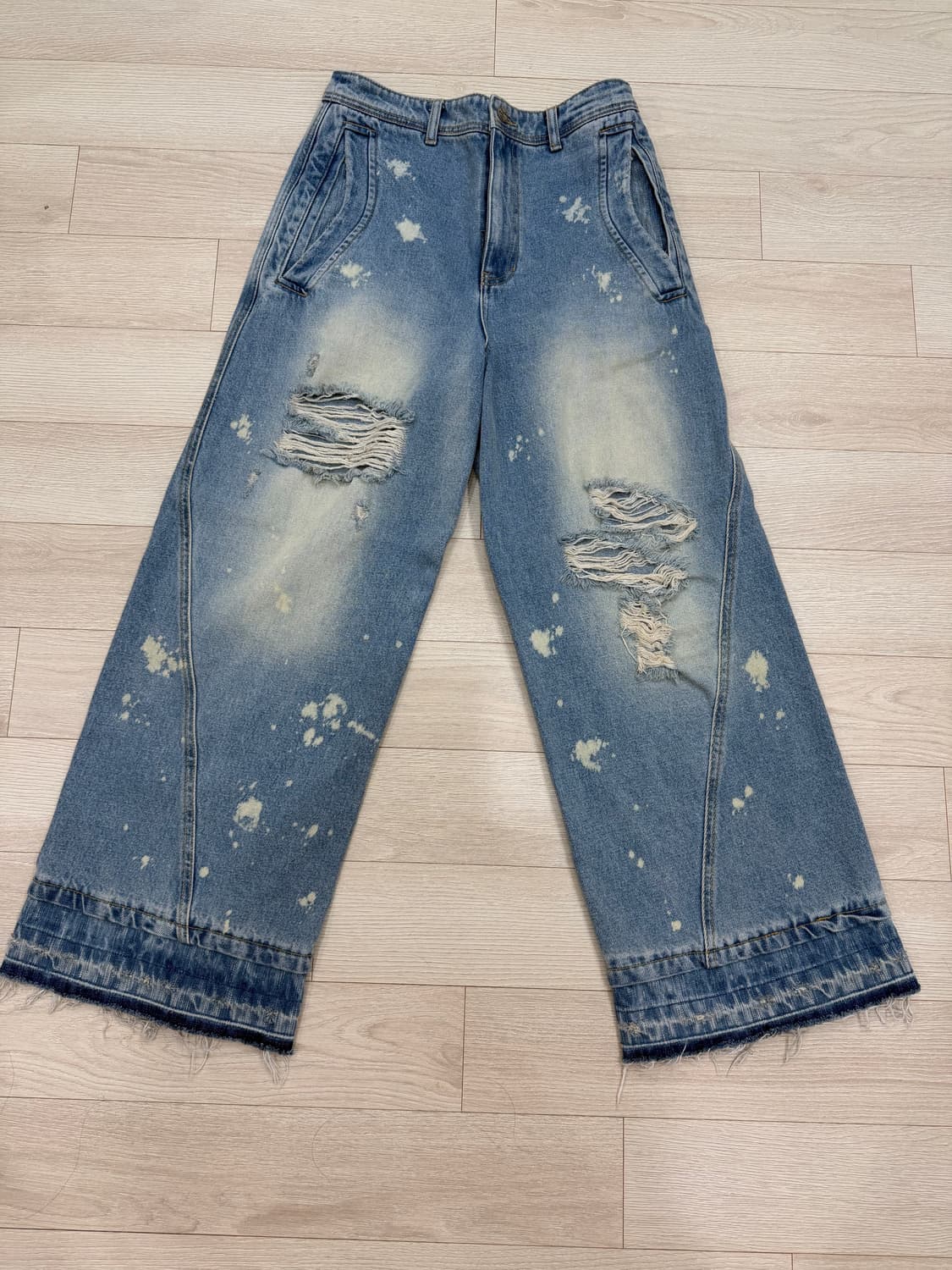 S) 아더에러 이노스 데미지 워싱 데님팬츠 팝니다 상품이미지2