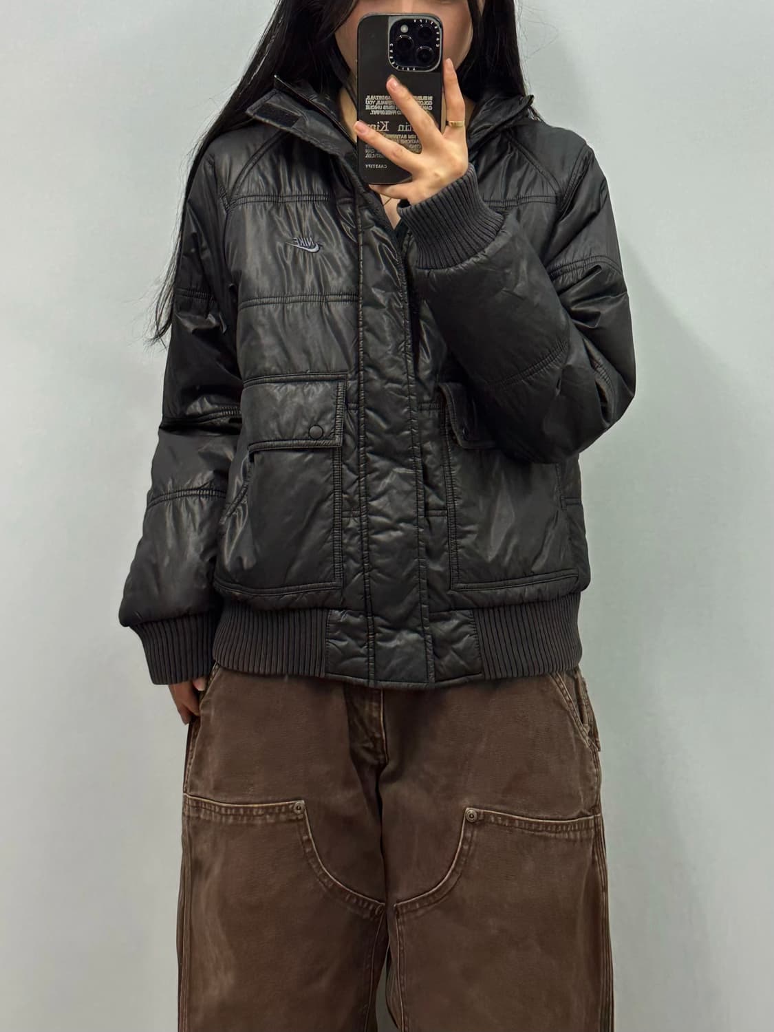 나이키 00s 봄버 패딩 자켓 상품이미지1