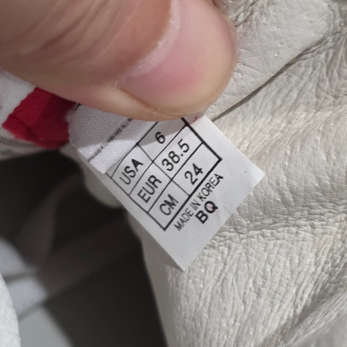 2q-10:디아도라 클래식 스웨이드 레드러닝스니커즈(240)-거의새거 상품이미지10