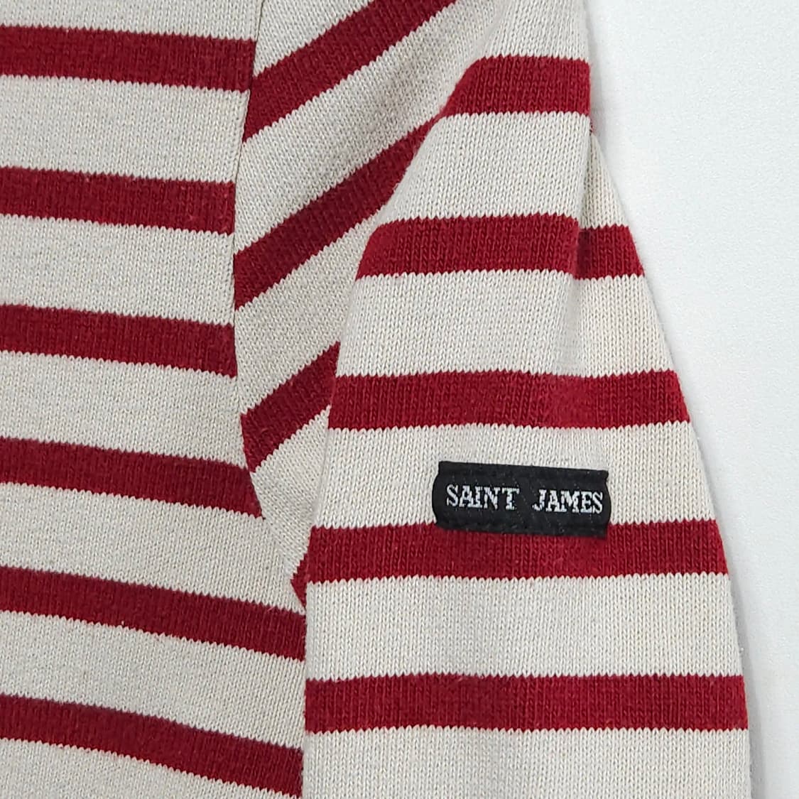 여성44~55 )SAINT JAMES 세인트제임스 스트라이프 긴팔 티셔츠 상품이미지3