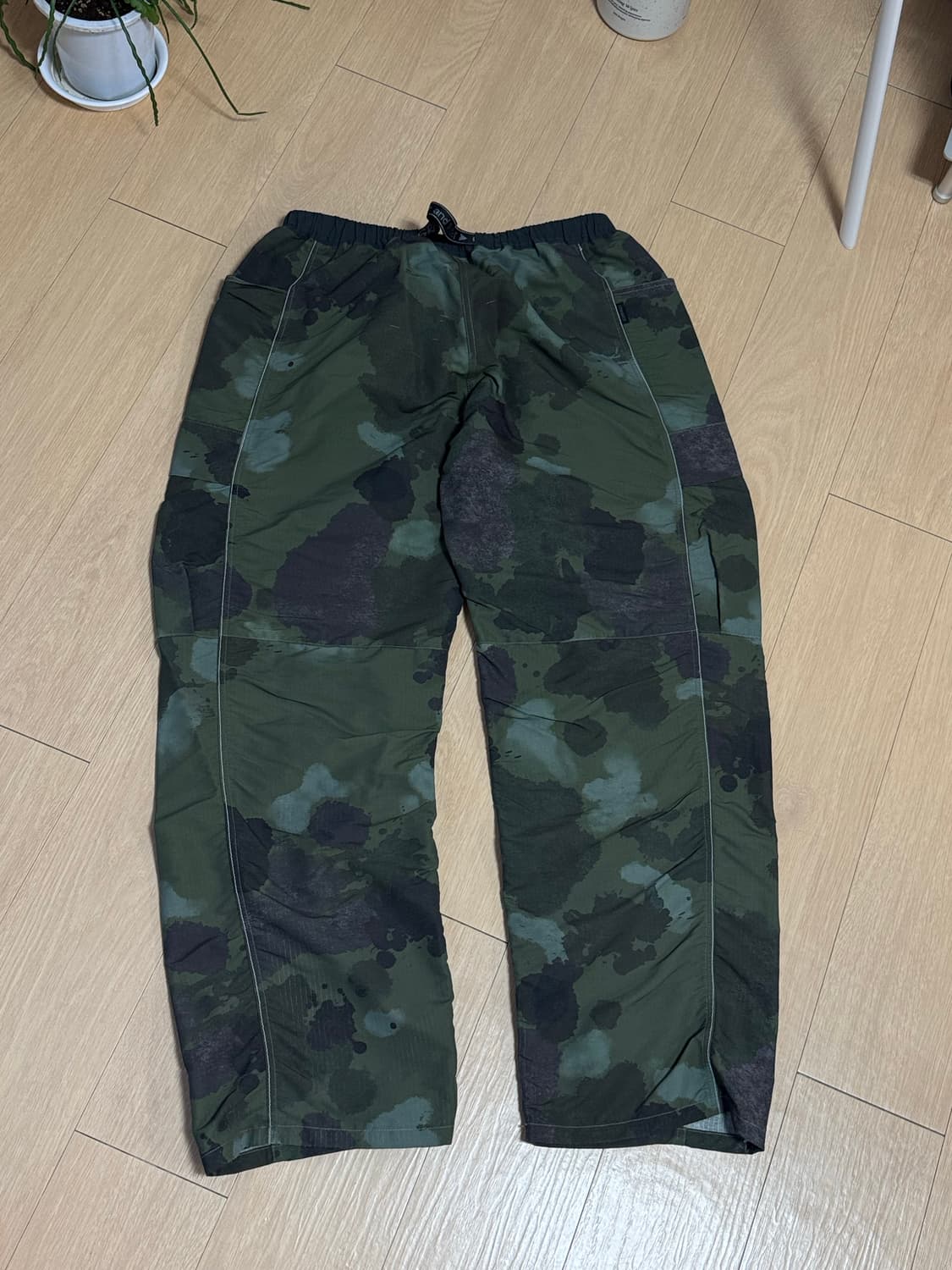 [M] 앤드원더 x 그라미치 립스탑 보이저 카고 팬츠 카모 상품이미지8