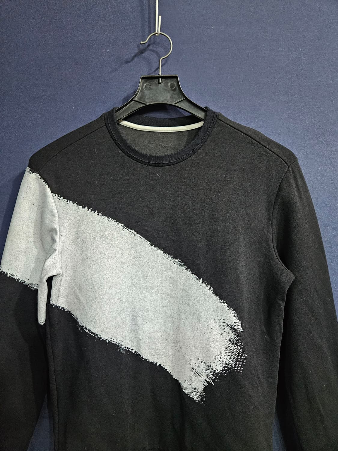 시스템옴므 프린팅 블랙컬러 남성 95~100 맨투맨  상품이미지7