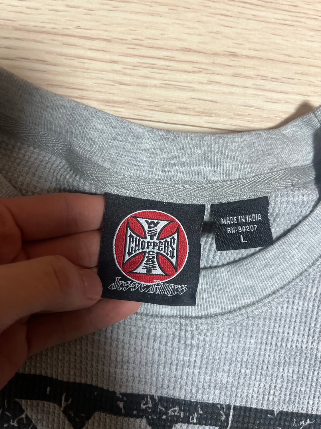 00s west coast choppers 써멀 니트 상품이미지4