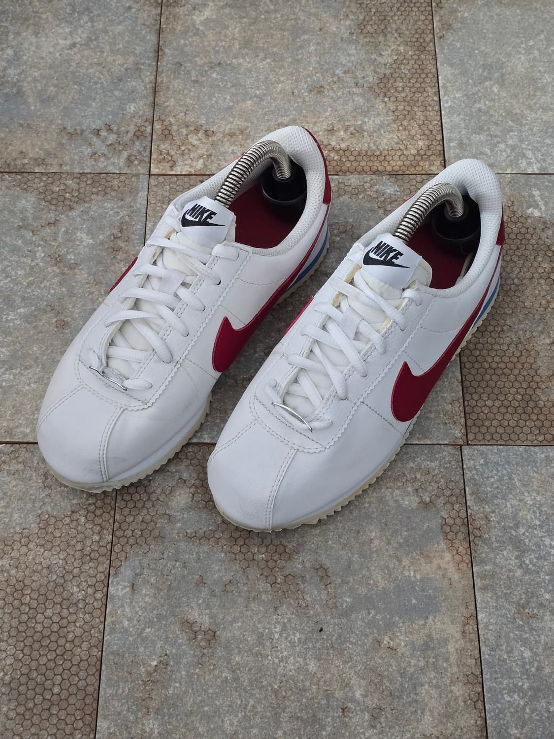 (235)나이키 코르테즈 베이직 화이트 레드  상품이미지1