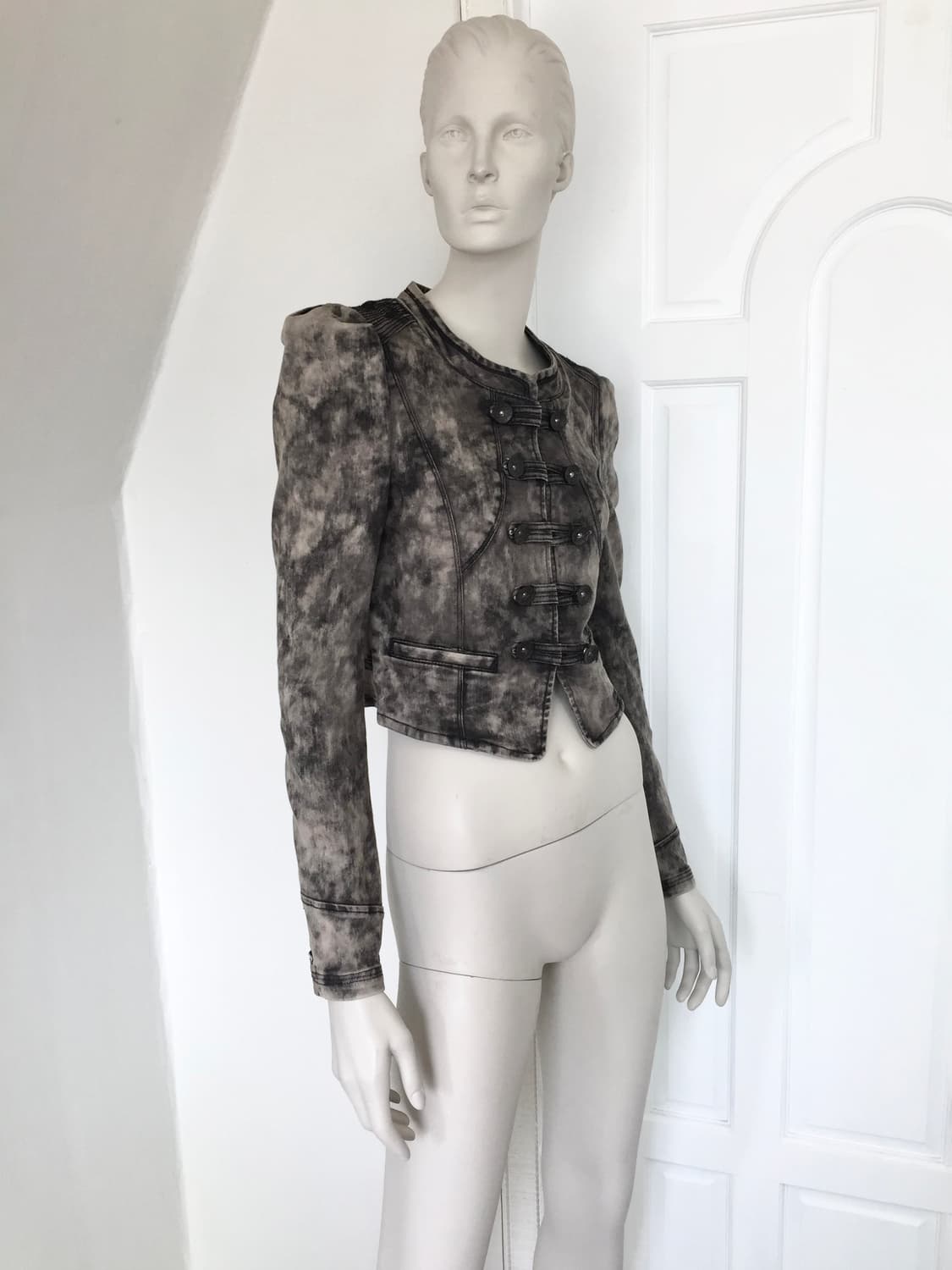 Rare Bleached Napoleon Denim Jacket 상품이미지2