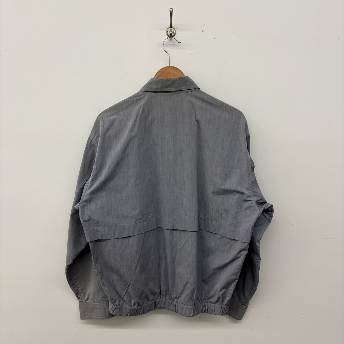 아쿠아스큐텀 그레이 블루종 자켓 남성 L 상품이미지6