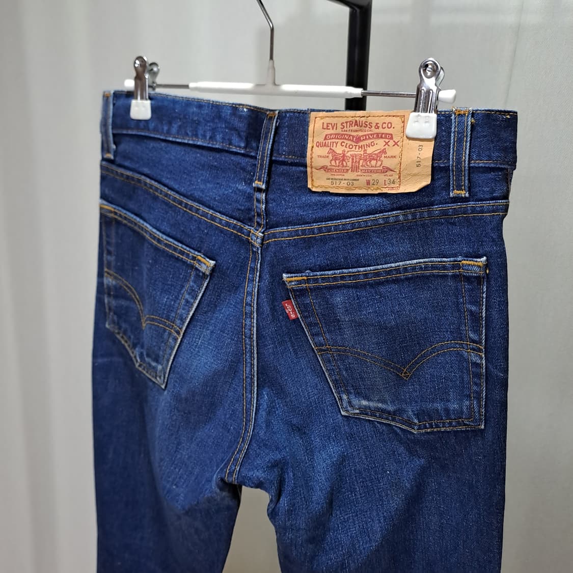 (택포) 90's 리바이스 517 U.S.A 제조 부츠컷 B473 상품이미지5