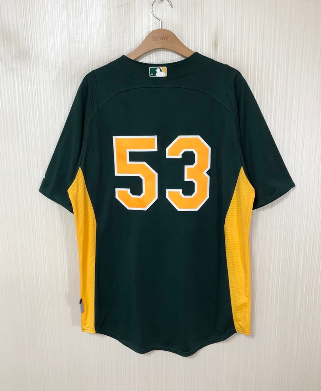 MLB 마제스틱 오클랜드어슬레틱스 어센틱유니폼/져지 M #53 상품이미지8