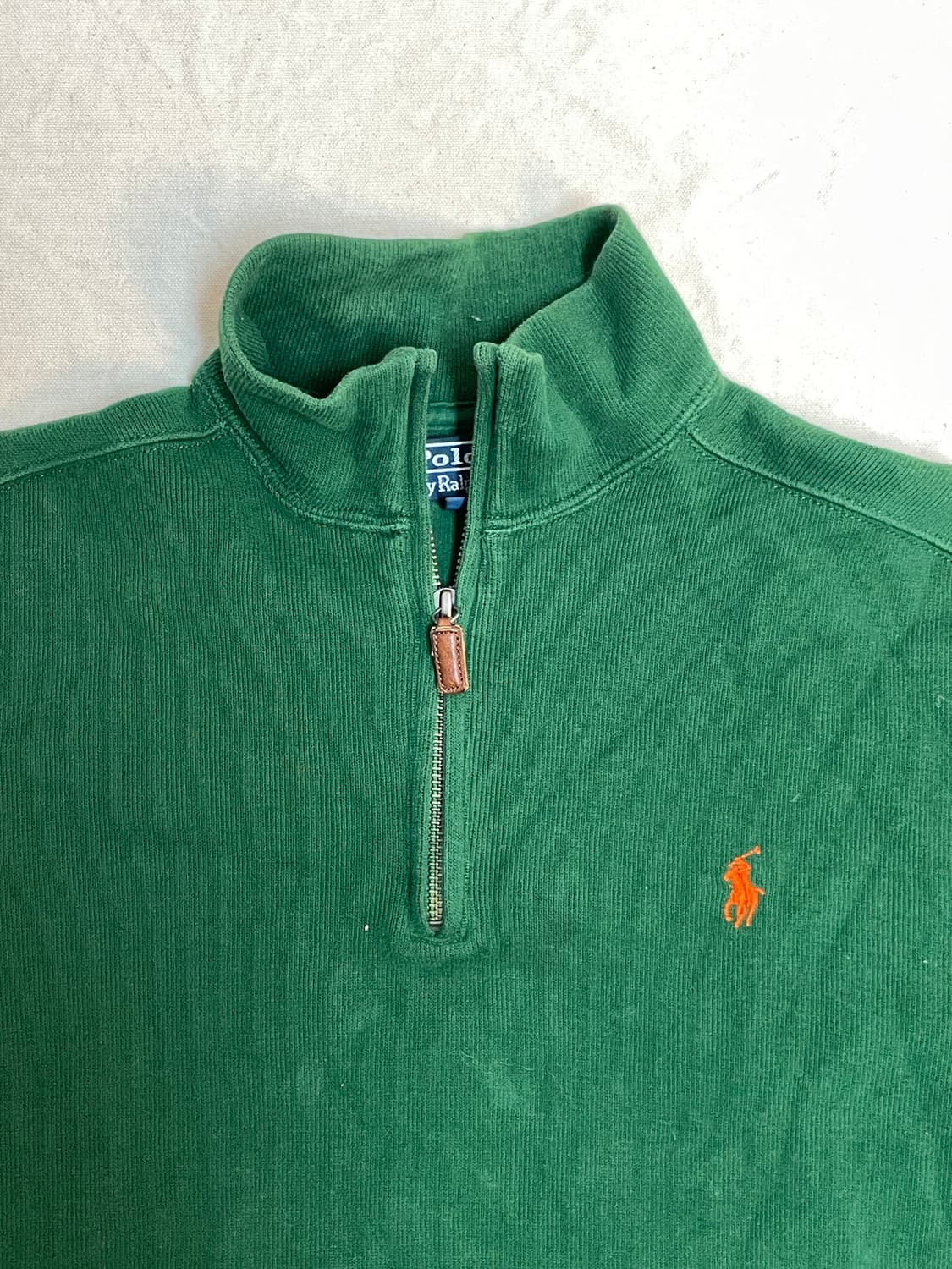폴로 하프집업 니트 상품이미지2