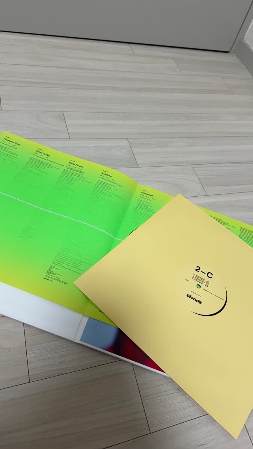 프랭크 오션 : 블론드 - Frank Ocean Blonde LP 상품이미지8