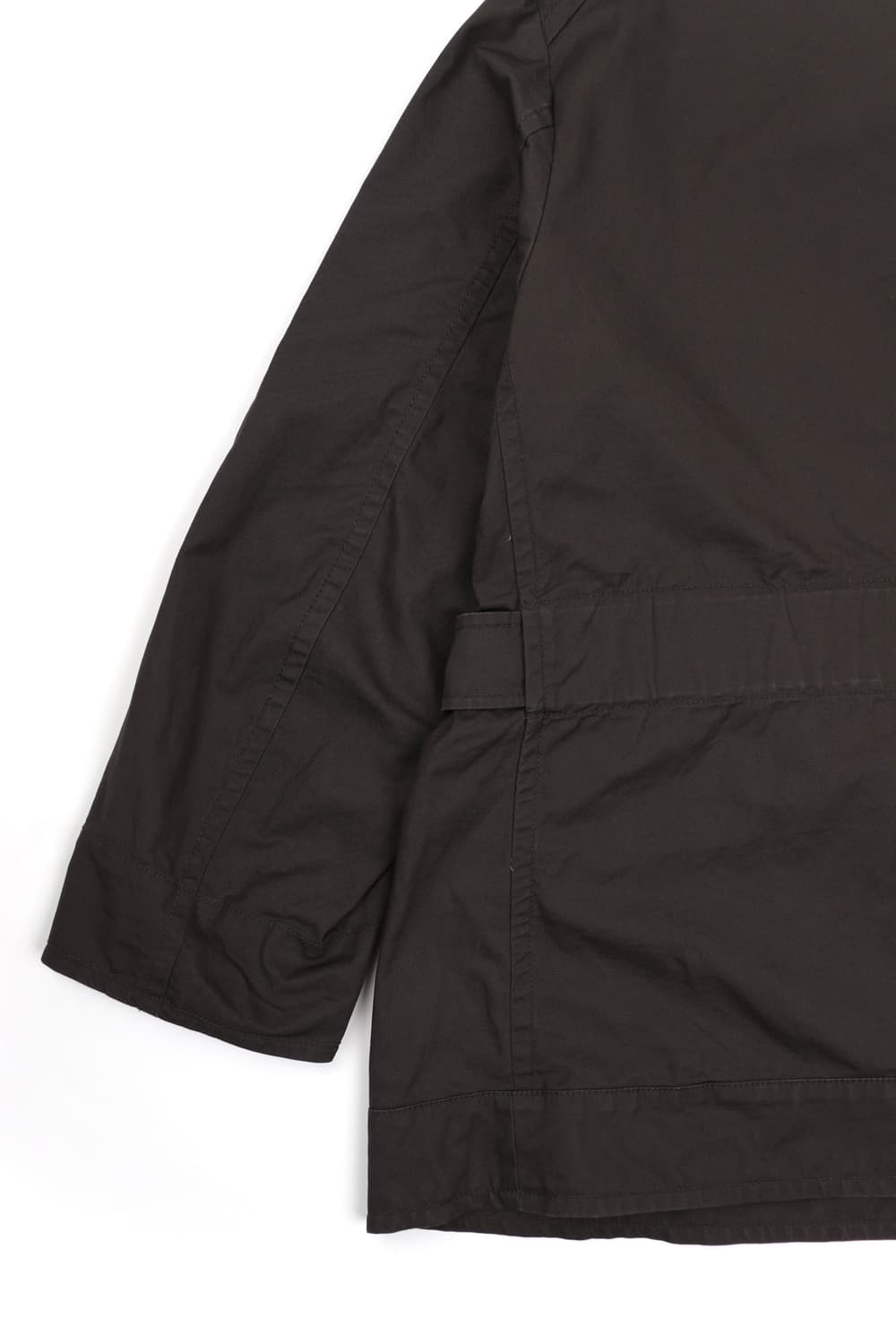 Uniqlo+J 코튼 린넨 사파리 자켓 올리브카키 상품이미지7