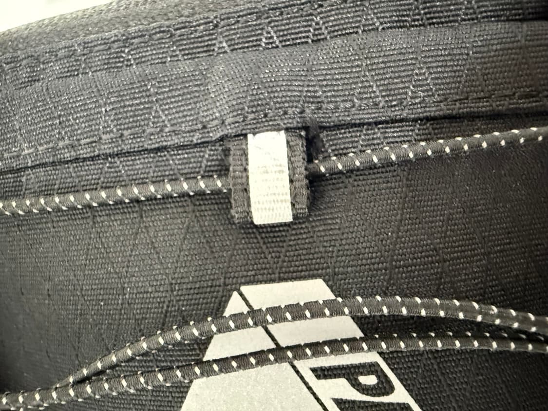 21FW 팔라스 코듀라 더블 다이아몬드 투웨이 웨이스트 팩 블랙 상품이미지3