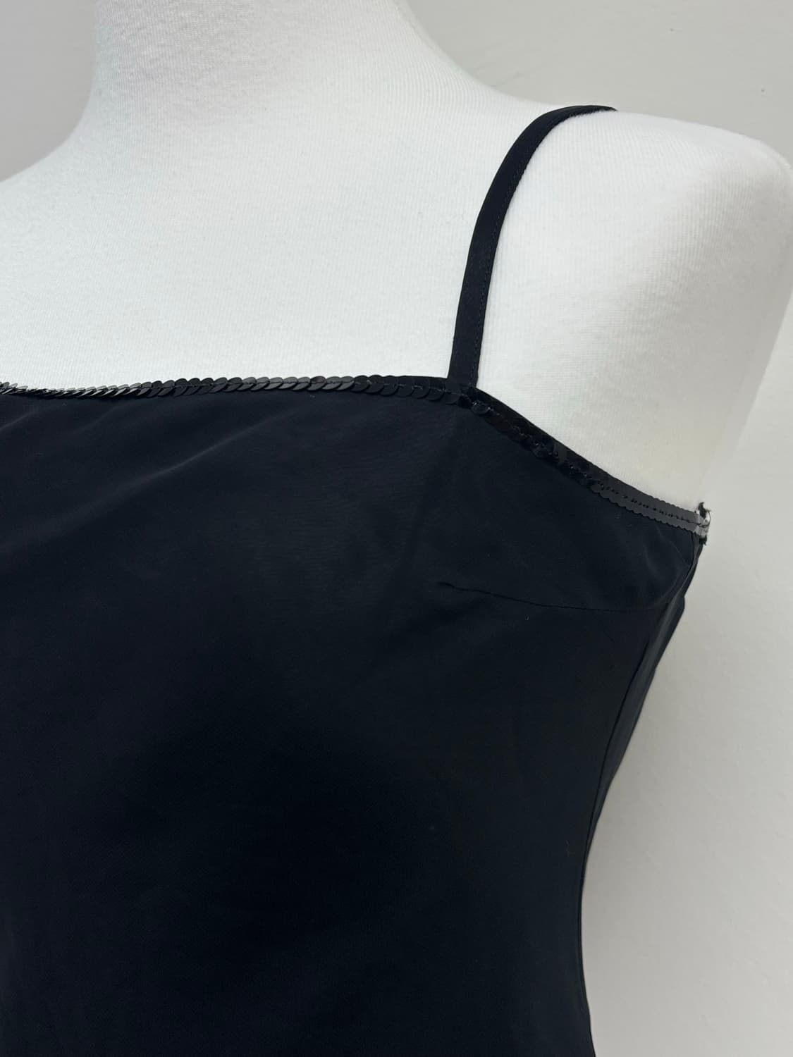 빈티지 블랙 슬리브리스 상품이미지2