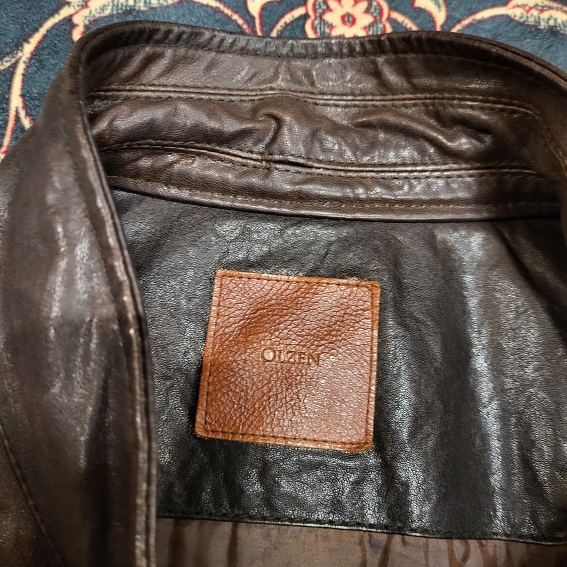 OLZEN 레더 자켓 (105) 상품이미지6