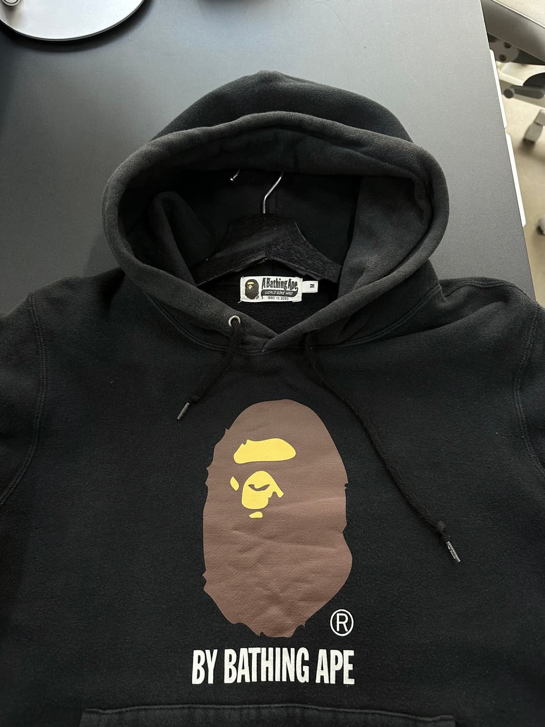 베이프 빅사루 풀오버 후드티 상품이미지6